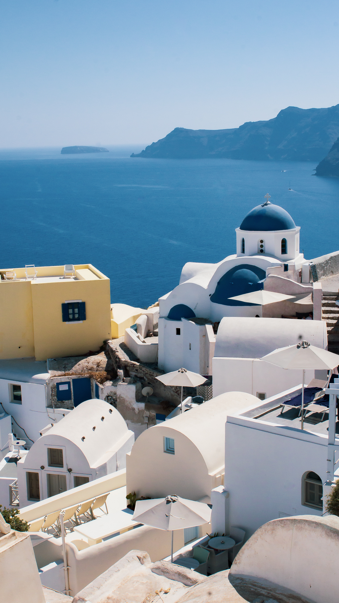 Santorini — after