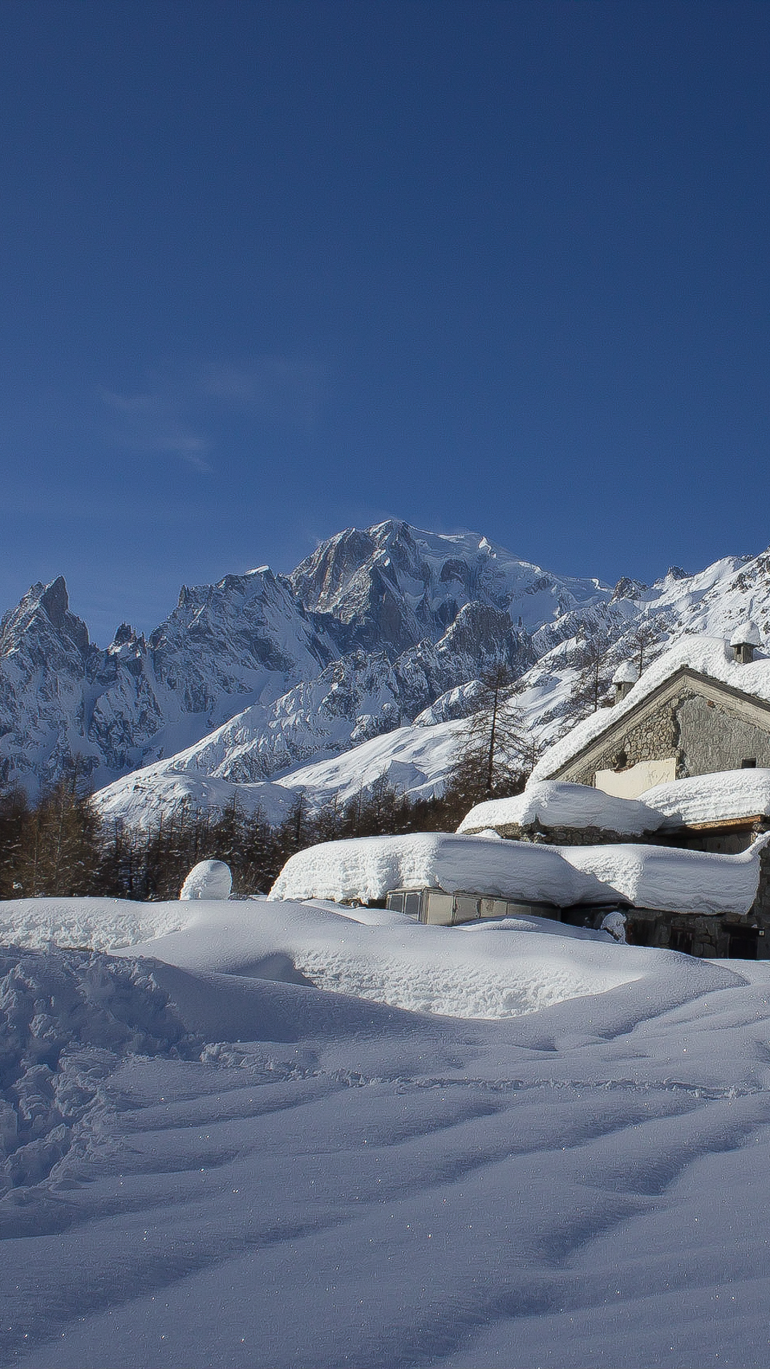 Mont Blanc — before